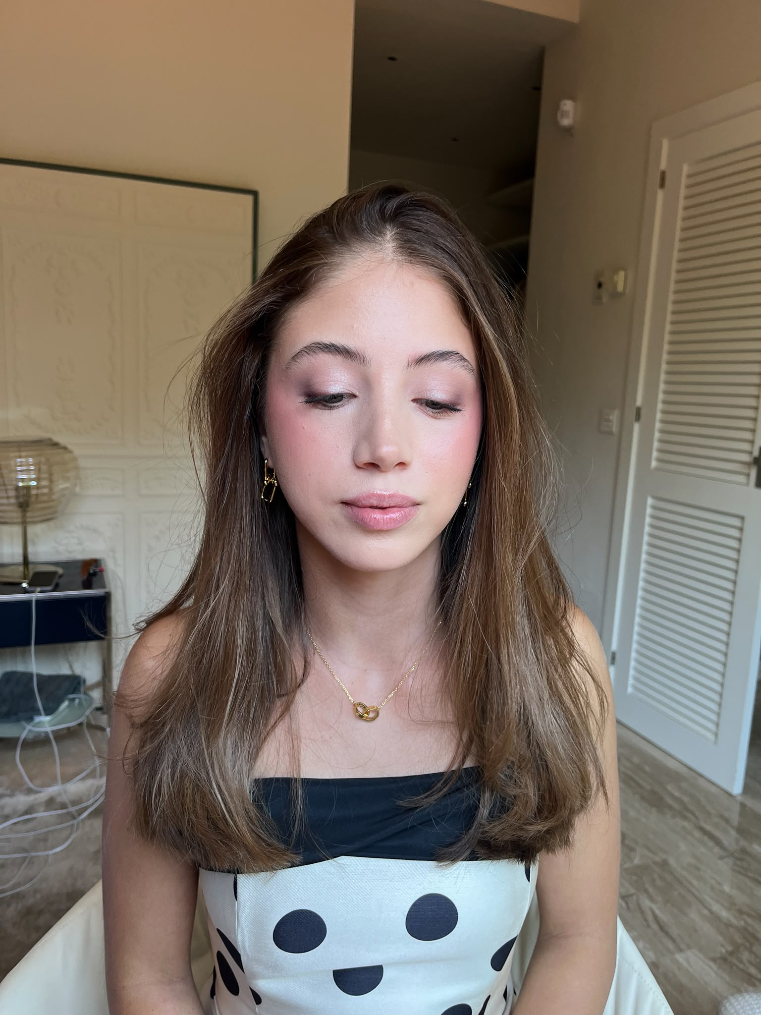Soft glam luminoso y suave